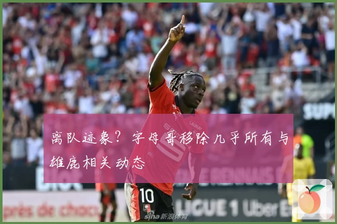 离队迹象？字母哥移除几乎所有与雄鹿相关动态