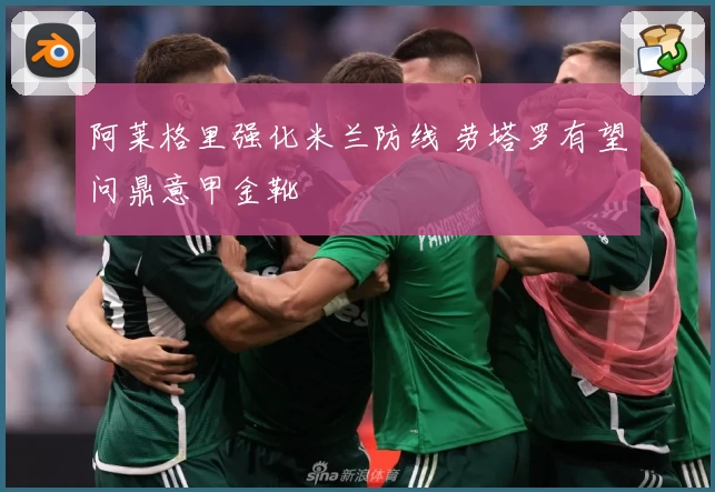 阿莱格里强化米兰防线 劳塔罗有望问鼎意甲金靴